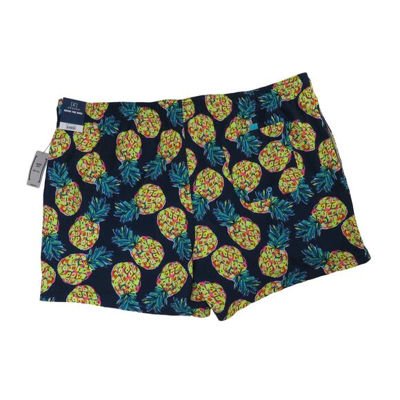 2 George Teal and Vibrant Pineapple Stretch Swim Trunk Set 3XL - Picture 4 of 9